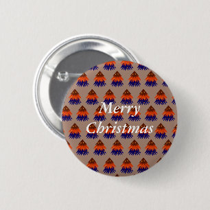 Multicolored Christmas Tree - Button
