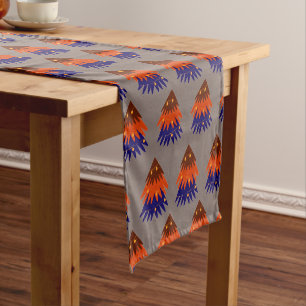 Multicolored Christmas Tree - Table Runner