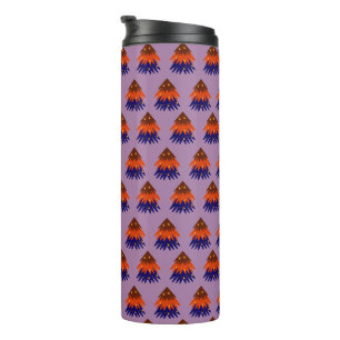 Multicolored Christmas Tree - Thermal Tumbler