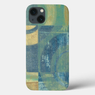 Multicolored Circles & Panels iPhone 13 Case