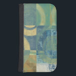 Multicolored Circles & Panels Samsung S4 Wallet Case<br><div class="desc">Vision Studio created this work showcasing multicolored circles within multicolored panels. A busy piece,  the warmth of the palate keeps your eye from wandering away. Order yours today!</div>