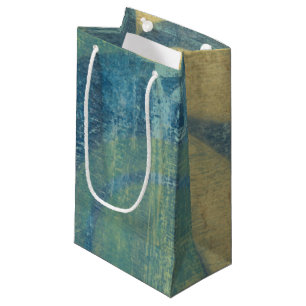 Multicolored Circles & Panels Small Gift Bag
