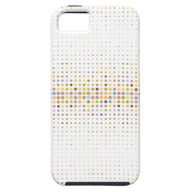Multicolored dot background Case-Mate iPhone case (Back)
