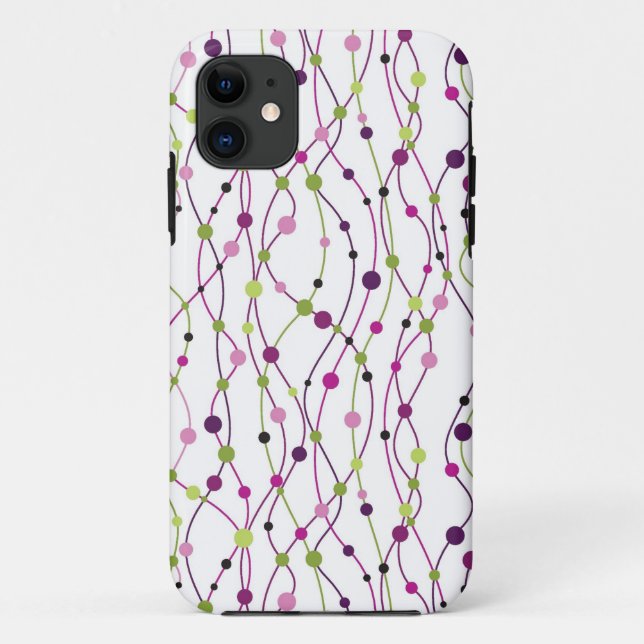 Multicolored dot background Case-Mate iPhone case (Back)