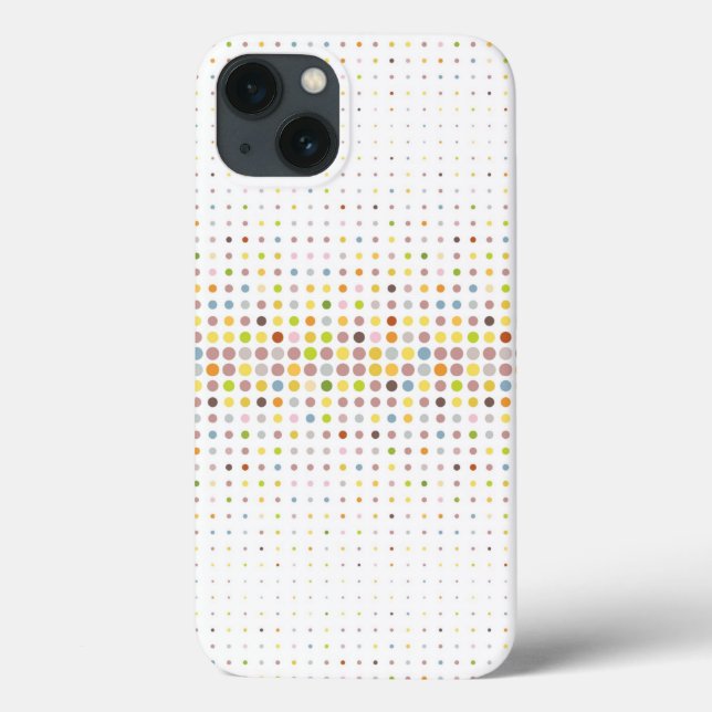Multicolored dot background Case-Mate iPhone case (Back)