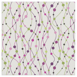 Multicolored dot background fabric