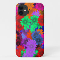 Multicolored floral