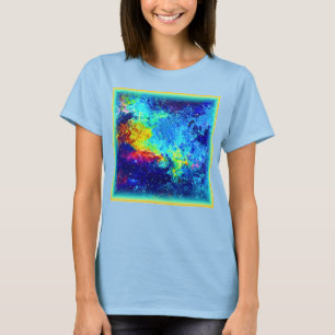Multicolored Galaxy Design. Buy Now T-Shirt