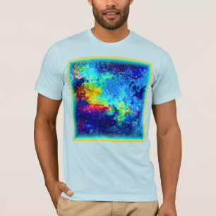 Multicolored Galaxy Design. Buy Now T-Shirt