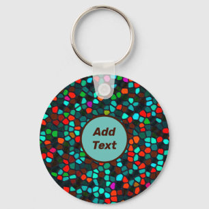 Multicolored Key Ring