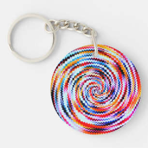 Multicolored Key Ring