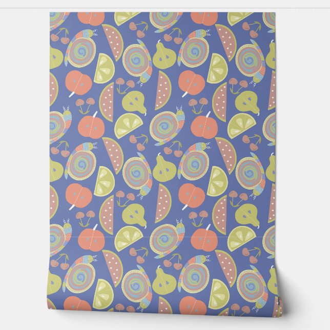 multicolored mood pattern wallpaper (Unrolling)