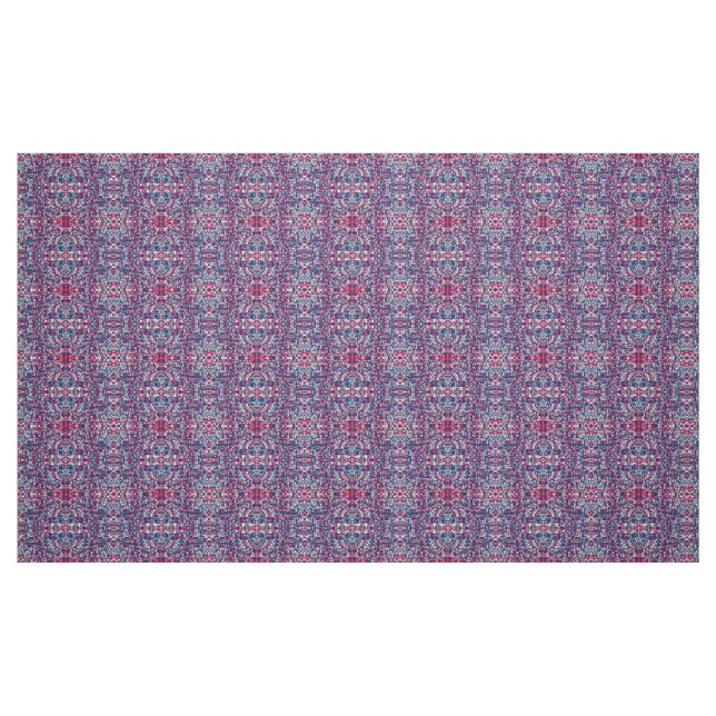 Multicolored mosaic pattern fabric (Fat Quarter)
