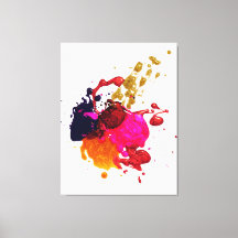 Multicolored Paint Art