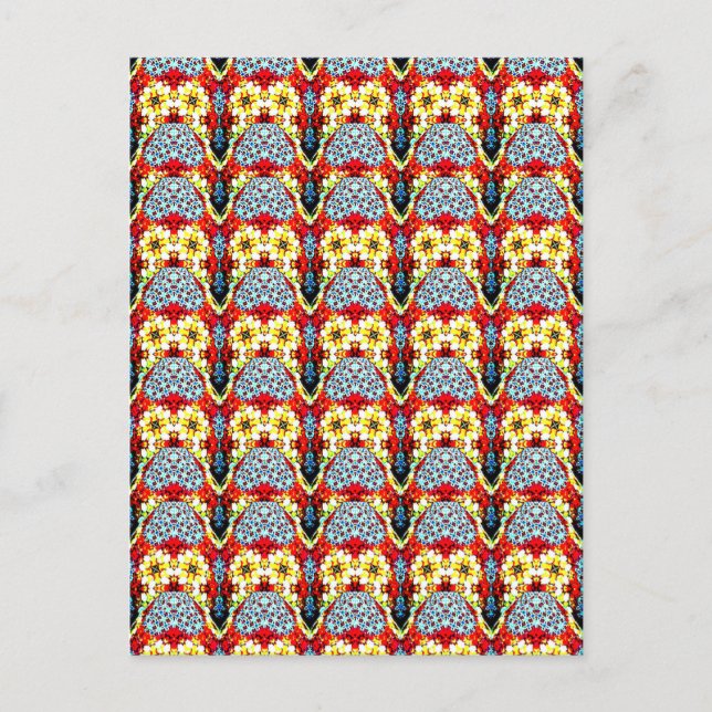 multicolored palettes postcard (Front)