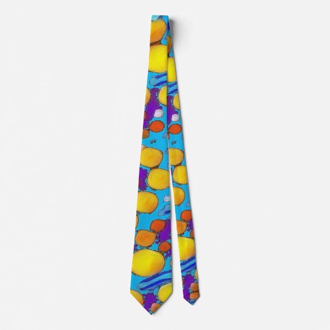 multicolored palettes tie (Front)