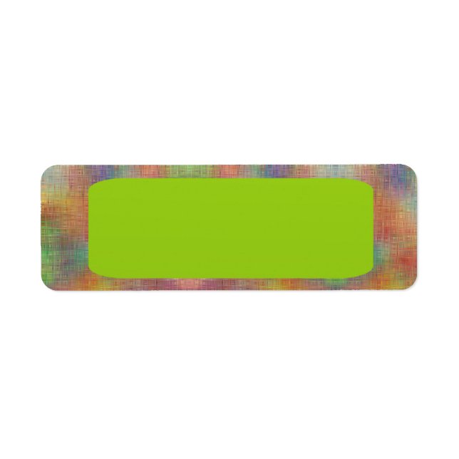 Multicolored Pattern | Blank (Front)