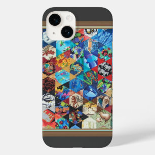 Multicolored Pop Arts Pattern Case-Mate iPhone 14 Case