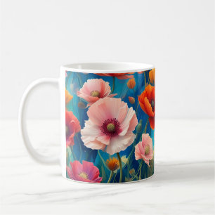 Multicolored Poppy Flowers Garden-47569 Coffee Mug