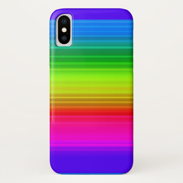 Multicolored, rainbow Case-Mate iPhone case (Back)