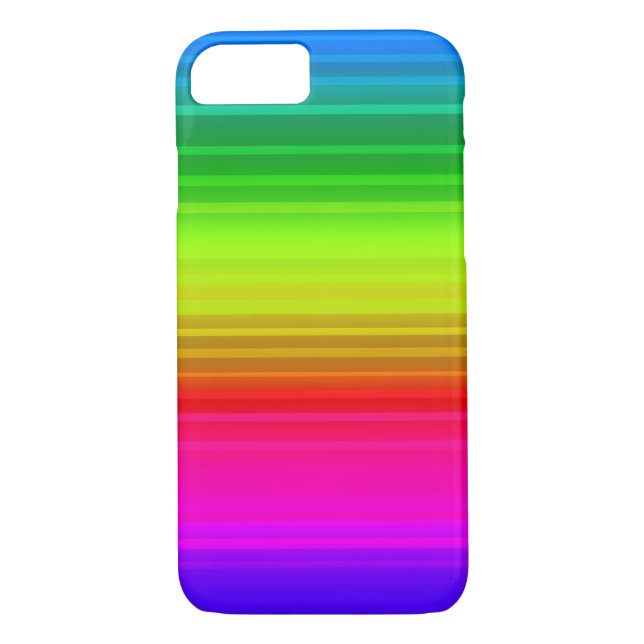 Multicolored, rainbow Case-Mate iPhone case (Back)