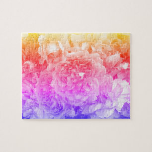 Multicolored Roses Jigsaw Puzzle