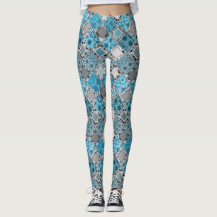 Multicolored , rustic , patchwork , patches legg leggings