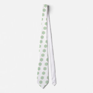 Multicolored Snowflake 1 Tie