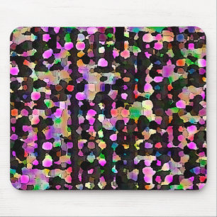 Multicolored Splotches Mouse Mat