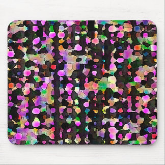 Multicolored Splotches Mouse Mat