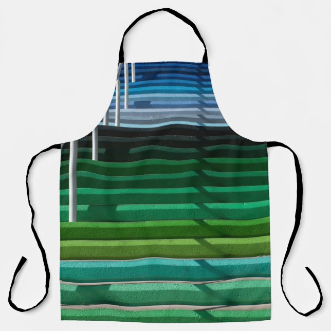 Multicolored stairs apron (Front)