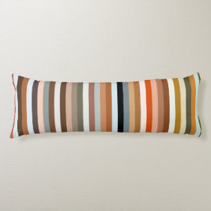 Multicolored Striped Pattern  Body Cushion
