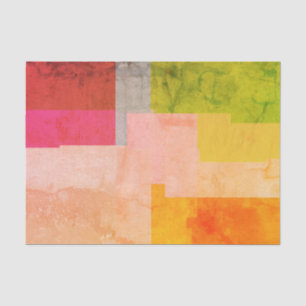 Multicolored Stripes   Tissue Paper