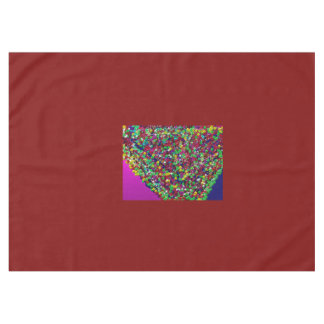 Multicolored Tree Between Worlds Tablecloth