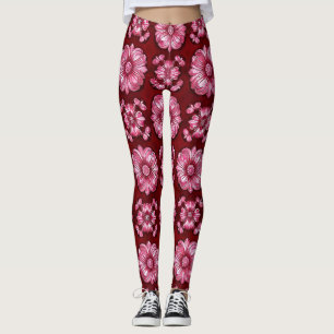 Multicolored Vibrant Pattern Leggings