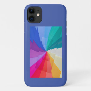 multicolored vortex on iPhone / iPad case