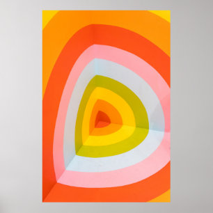 Multicolored wall art