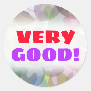 Multicolored Watercolor Look Blob Pattern Sticker