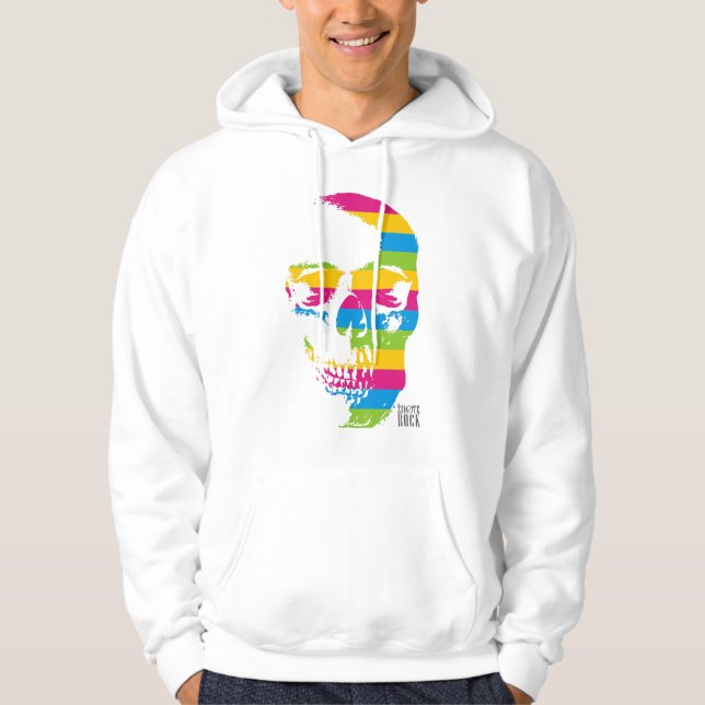 Multicolors skulls hoodie (Front)