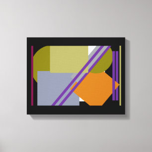 "Multicolot Modern Art" Canvas Print