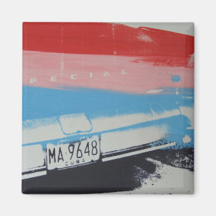 Multicolour fender magnet