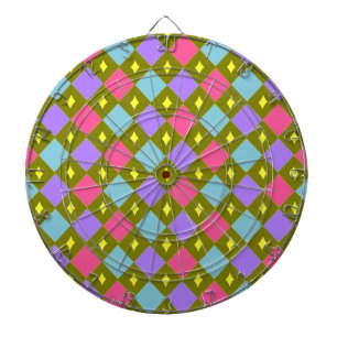 Multicolour Honeycomb Create Your Own Dart Board