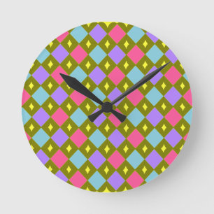 Multicolour Honeycomb Create Your Own Wall Clock