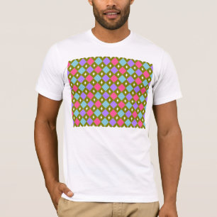 Multicolour Honeycomb Mens Tee