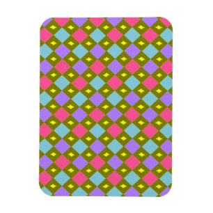 Multicolour Honeycomb You Create Magnet