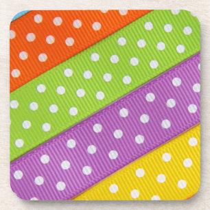 Multicolour Spotted Band Coaster