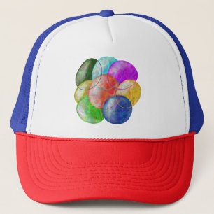 Multicolour  trucker hat