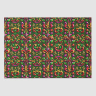 ~ Multicoloured Christmas Wrapping ~ Tissue Paper