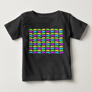 Multicoloured Hogs Organic Baby Creeper