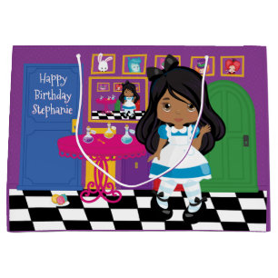 Multicultural Alice - Drink Me Large Gift Bag